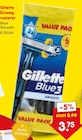 Einwegrasierer Blue Smooth Angebote von Gillette bei Netto Marken-Discount Schorndorf für 3,75 €