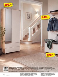 Höffner Garderobe im Prospekt 