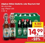 Edelbräu bei Netto Marken-Discount im Prospekt "" für 14,99 €