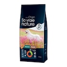 Promo Croquettes Chien Sans Céréales – Sa Vraie Nature Canard Poulet Faisan – 12 kg à 66,99 € dans le catalogue Médor et Compagnie à Rumilly