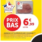 Promo Jambon cuit supérieur avec couenne à 6,99 € dans le catalogue U Express à Allauch
