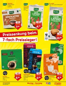 Kaffeepads im Netto Marken-Discount Prospekt "Aktuelle Angebote" mit 76 Seiten (Fürth)