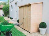 Gamm Vert - Remise de jardin adossée 1200 L : offre du catalogue Promo Remise de jardin adossée 1200 L à 379,00 € dans le catalogue Gamm Vert ""