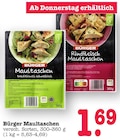 Aktuelles Maultaschen traditionell schwäbisch Angebot bei E center in Ludwigshafen (Rhein) ab 1,69 €