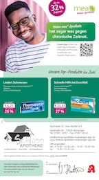 Aktueller mea - meine apotheke Apotheken Prospekt für Münsingen: Unsere Juni-Angebote mit 4} Seiten, 01.06.2025 - 30.06.2025