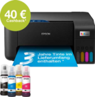 E center - Multifunktionsdrucker „EcoTank ET-2861“ Angebot im Prospekt Multifunktionsdrucker „EcoTank ET-2861“ bei E center im Prospekt "" für 149,99 €
