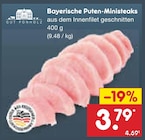 Bayerische Puten-Ministeaks im Angebot bei Netto Marken-Discount in Coburg Bayerische Puten-Ministeaks Angebote von Gut Ponholz bei Netto Marken-Discount Coburg für 3,79 €