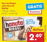 Riegel oder Waffel Angebote von Hanuta bei Netto Marken-Discount Jena für 2,49 €