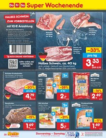Braten im Netto Marken-Discount Prospekt "Aktuelle Angebote" mit 50 Seiten (Ulm)