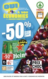 Catalogue Supermarchés Spar en cours à Saint-Benoît-du-Sault et alentours, "OUI À VOS ÉCONOMIES AVEC LES COACHS SHOPPING !", 12 pages, 12/06/2024 - 23/06/2024