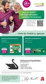 Aktueller mea - meine apotheke Apotheken Prospekt in Krefeld und Umgebung, "Unsere September-Angebote" mit 4 Seiten, 01.09.2025 - 30.09.2025