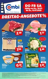 Aktueller combi Supermarkt Prospekt in Bersenbrück und Umgebung, "DREITAG-ANGEBOTE" mit 1 Seite, 10.07.2025 - 12.07.2025