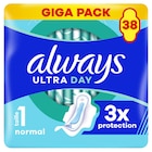 Protections hygiéniques "Giga Pack" - ALWAYS à 3,24 € dans le catalogue Carrefour