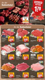 Schweinefleisch im REWE Prospekt in Detmold Aktueller REWE Prospekt mit Schweinefleisch, "Dein Markt", Seite 8