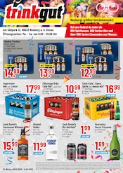 Aktueller Trinkgut Prospekt mit Cola, "Aktuelle Angebote", Seite 1