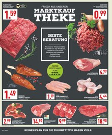 Fleisch im Marktkauf Prospekt "Aktuelle Angebote" mit 28 Seiten (Bochum)