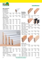 Profilholz Angebote im Prospekt "Holz- & Baukatalog 2023/24" von Holz Possling auf Seite 26