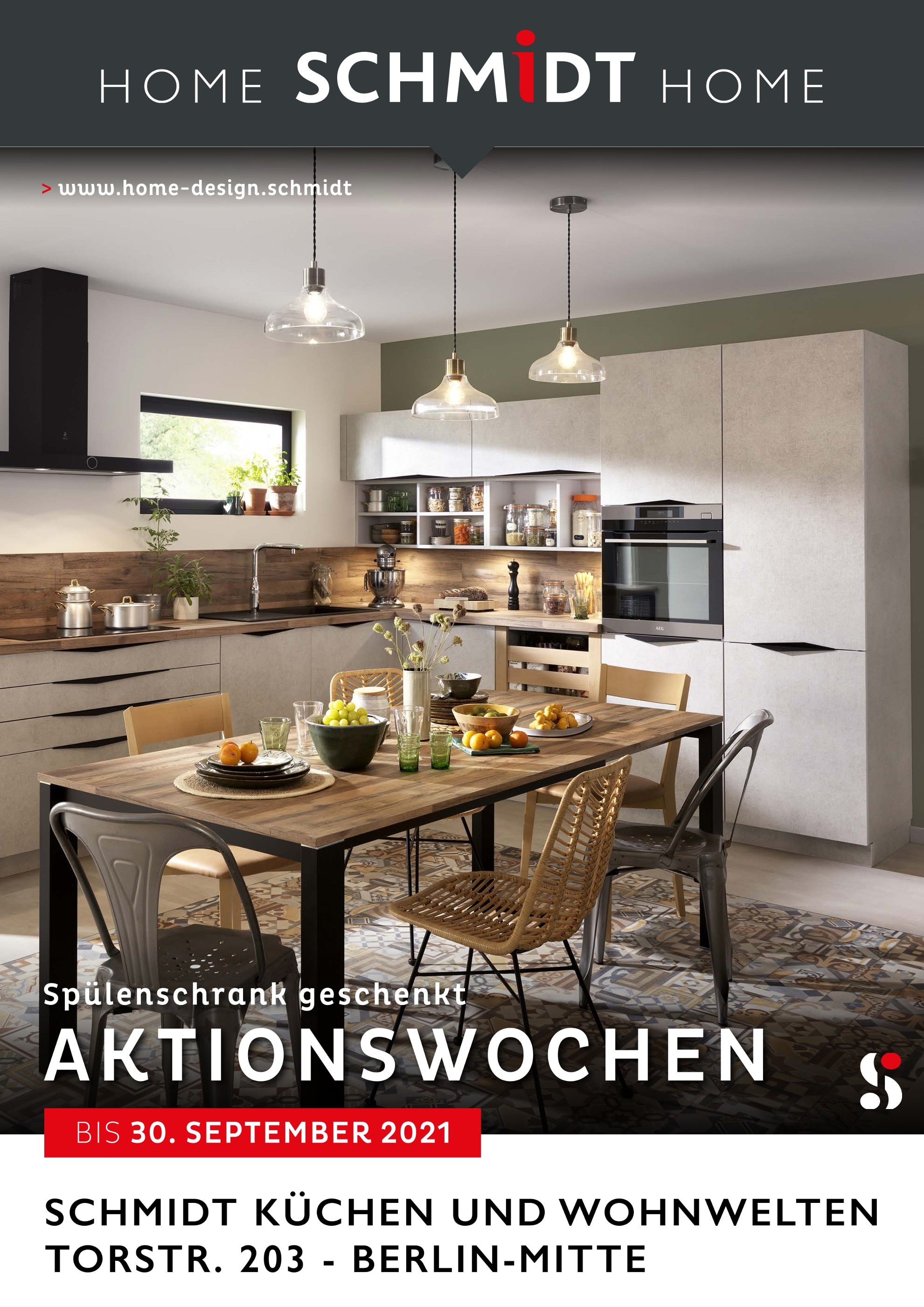 Schmidt Küchen Prospekt für Berlin mit 12 Seiten Schmidt Küchen Prospekt für Berlin: "AKTIONSWOCHEN", 12 Seiten, 01.09.2021 - 30.09.2021