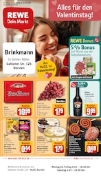 REWE Prospekt "Dein Markt" für Dorsten, 33 Seiten, 10.02.2025 - 15.02.2025