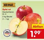 Aktuelle Äpfel Angebote bei Netto Marken-Discount in Würzburg Aktuelles Äpfel rot Angebot bei Netto Marken-Discount in Würzburg ab 1,99 €
