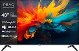 PTV 43GQU-5026T QLED UHD TV von PEAQ für 269,00 € bei MediaMarkt Saturn im Angebot PTV 43GQU-5026T QLED UHD TV von PEAQ im aktuellen MediaMarkt Saturn Prospekt