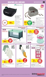 Promos Chaise dans le catalogue "VIVE LA FIN DES VACANCES" de Intermarché Super Chaise en promo dans le catalogue Intermarché Super à la page 57