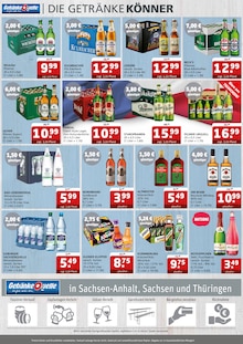 Spirituosen im Getränke Quelle WVG Prospekt "...einfach mehr drin" mit 6 Seiten (Halle (Saale))