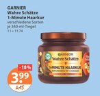 Wahre Schätze 1-Minute Haarkur von Garnier im aktuellen V-Markt Prospekt für 3,99 €