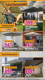 Hornbach Ampelschirm im Prospekt Hornbach Ampelschirm im Prospekt
