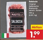 Netto Marken-Discount Holdorf - Salsiccia Angebot im Prospekt Salsiccia bei Netto Marken-Discount im Holdorf Prospekt für 1,99 €