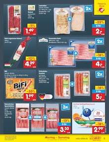 Mettwurst im aktuellen Netto Marken-Discount Prospekt (Dresden) Mettwurst im Netto Marken-Discount Prospekt "Aktuelle Angebote" mit 54 Seiten (Dresden)