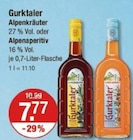 Aktuelles Alpenkräuter oder Alpenaperitiv Angebot bei V-Markt in Regensburg ab 7,77 €