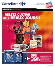 Prospectus Carrefour à Condé-sur-l'Escaut, "RESTEZ CULTIVÉ AUX BEAUX JOURS !", 12 pages de promos valables du 25/06/2024 au 15/07/2024