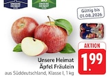 EDEKA - Äpfel Fräulein Angebot im Prospekt Äpfel Fräulein bei EDEKA im Prospekt "" für 1,99 €