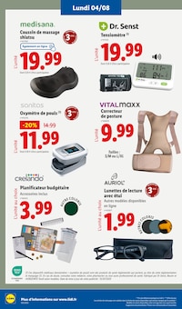 Promotion Masse dans le prospectus Lidl, valable du 31/07/2025 au 06/08/2025 Promo Masse dans le catalogue Lidl du moment à la page 62
