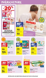 Promos Couches dans le catalogue "Carrefour market" de Carrefour Market Couches en promo dans le catalogue Carrefour Market à la page 41