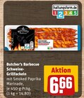 Schweine-Grillfackeln im Angebot bei REWE in Freiburg Schweine-Grillfackeln Angebote von Butcher's Barbecue bei REWE Freiburg für 6,66 €