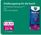 MediNait Erkältungssirup im aktuellen Prospekt bei mea - meine apotheke in Mauth