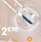 Assiette à dessert en promo chez B&M La Rochelle à 2,98 €