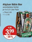 Edelbräu von Allgäuer Büble Bier im aktuellen V-Markt Prospekt für 3,99 €