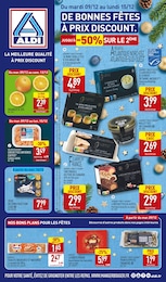 Catalogue Discount Alimentaire de Aldi à Nandy, avec 46 pages Prospectus Discount Alimentaire de Aldi à Nandy: "DE BONNES FÊTES À PRIX DISCOUNT.", 46 pages, 09/12/2025 - 15/12/2025