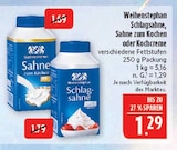 Schlagsahne Angebote von Weihenstephan bei Marktkauf Coburg für 1,29 €