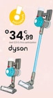 Aspirateur cord-free - bleu | 3 ans - DYSON en promo chez JouéClub Saint-Maur-des-Fossés à 34,99 €