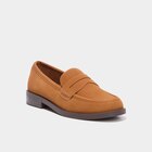 Mocassins effet suédine marron femme à 19,99 € dans le catalogue La Halle
