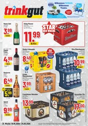 Trinkgut GetrĂ€nkemarkt Prospekt der aktuellen Woche mit 6 Seiten, gĂŒltig von 19.05.2025 bis 24.05.2025, in Kreiensen und Umgebung Aktueller Trinkgut GetrĂ€nkemarkt Prospekt in Kreiensen und Umgebung, "Aktuelle Angebote" mit 6 Seiten, 19.05.2025 - 24.05.2025