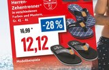 Aktuelle Schuhe Angebote bei Kaufhaus Stolz in Kiel Aktuelles Herren-Zehentrenner Angebot bei Kaufhaus Stolz in Kiel ab 12,12 €