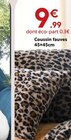 Coussin fauves à 9,99 € dans le catalogue Maxi Bazar