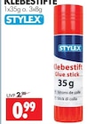 KLEBESTIFTE im Angebot bei Wreesmann in Cottbus KLEBESTIFTE Angebote von STYLEX bei Wreesmann Cottbus für 0,99 €