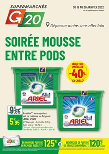 G20 Catalogue "Soirée mousse entre pods", 20 pages, Reims, 19/01/2022 - 30/01/2022 G20 Catalogue "Soirée mousse entre pods", 20 pages, Reims, 19/01/2022 - 30/01/2022