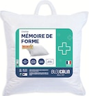 L'oreiller mémoire de forme - BLEUCALIN dans le catalogue Centrakor